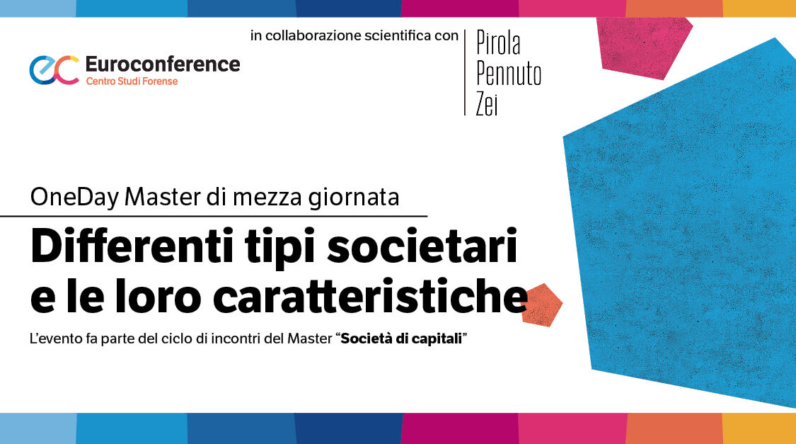 Immagine Differenti tipi societari e le loro caratteristiche | Euroconference